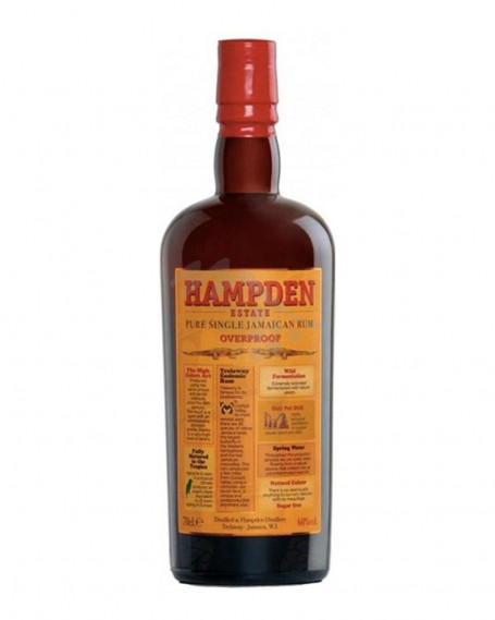 Hampden Estate Overproof 60° Pure Single Jamaican Rum Hampden Distillery