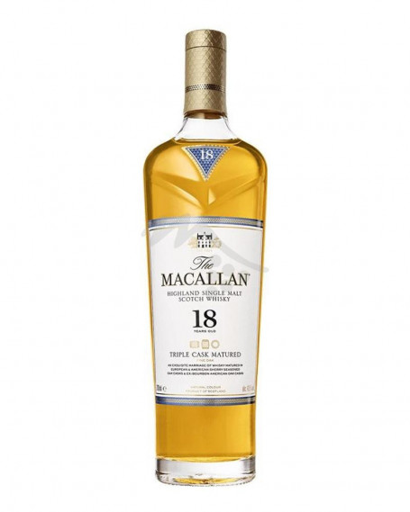 The Macallan 18 Years Triple Cask Highland Single Malt The Macallan Distillery
