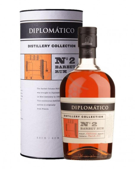 Rum Diplomatico Distillery Collection N° 2 Barbet Rum Diplomatico