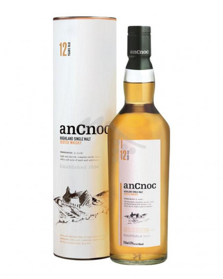 Highland Single Malt Scotch Whisky 12 Years Old Ancnoc