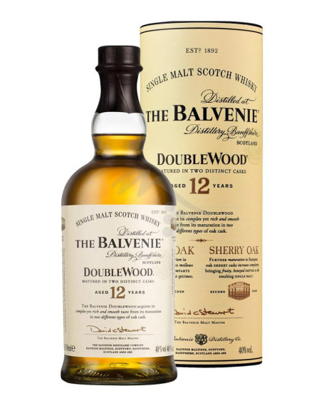 Doublewood 12 Years Old Single Malt Scotch Whisky The Balvenie Distillery