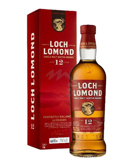 12 Years Single Malt Scotch Whiskey Loch Lomond Distillery